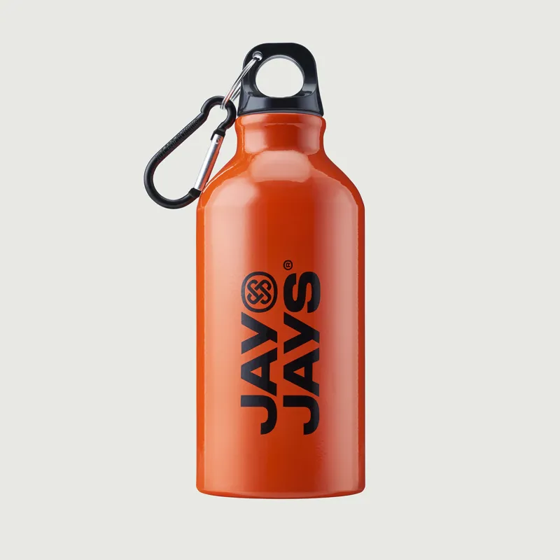 JayJays Oregon Aluminium Bottle - Orange And Black